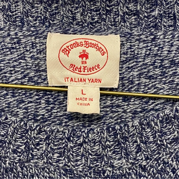 Brooks brothers Aztec pattern Italian yarn Sweater - Picture 9 of 10